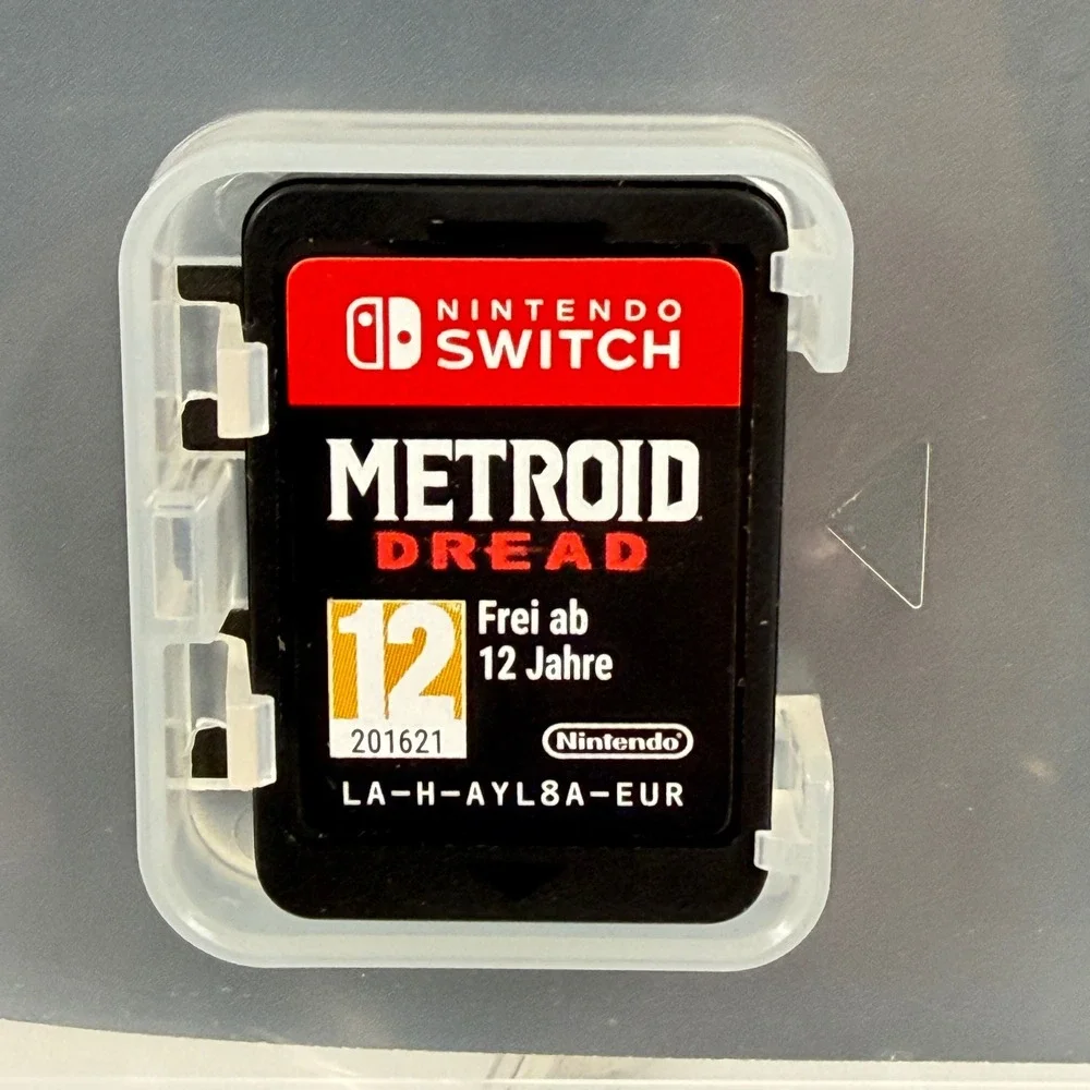 Metroid Dread Nintendo Switch Video Game PEGI 12 Region Free Samus Aran Tested